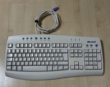 Microsoft Internet Keyboard – PS/2 – Deutsche Tastatur – gereinigt & getestet