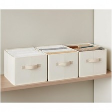 Aufbewahrungskorb Stoff 3er