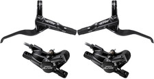 Shimano Alfine BR-S700 Hydraulische Scheibenbremsen - Komplettset (vorne + hi...