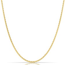 Panzerkette 2mm 14 Karat 585er