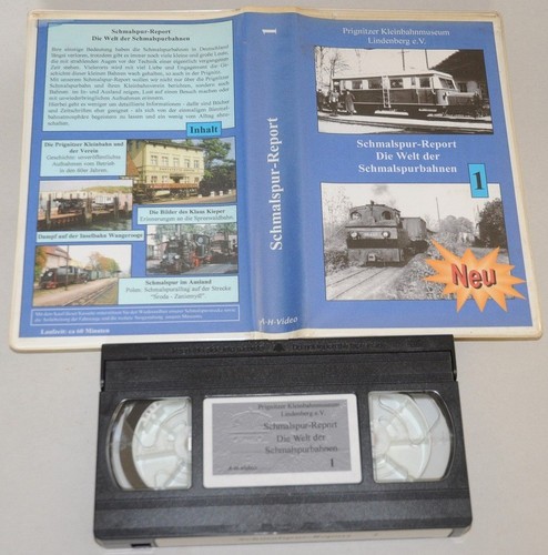 Vhs video schmalspur report - vhs, schmalspur-report