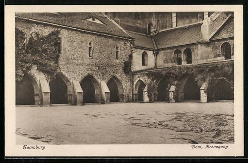 Ansichtskarte naumburg - ansichtskarte,