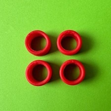 NSR #5261 - Rear Tyres Slick - RTR RED - 18,5x10,5 - 4 Stück - GEBRAUCHT