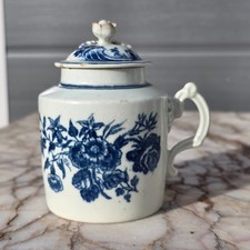 Antiker Caughley Porzellan um