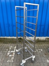 Hupfer Edelstahlwagen Regalwagen Transportwagen für 1/1GN Schalen 55x32.5cm