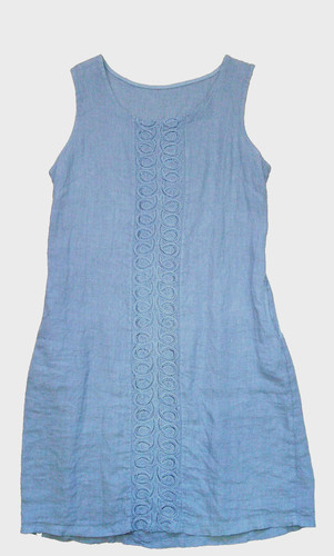 Italy leinenkleid trägerkleid - italy,