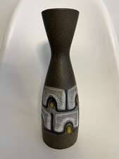 Carstens Tönnieshof Fat Lava Keramik Vase Enzian 1219-30 60er 70er