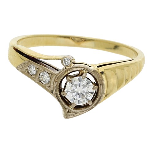 Brillant ring 585 k - 14,