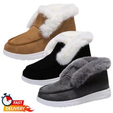 Damen Mokassin Pelz gefüttert