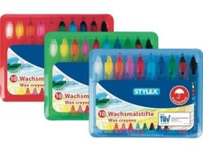 10 Wachsmalstifte