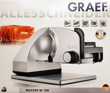 Graef Master 188 Allesschneider,Aufschnittmaschine,Brotschneider,Kippsschneider