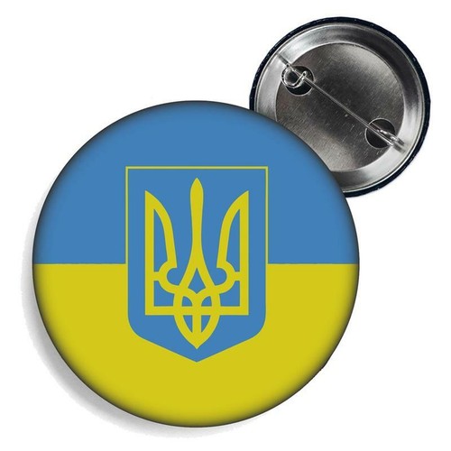 Ukraine button pin - ukraine,