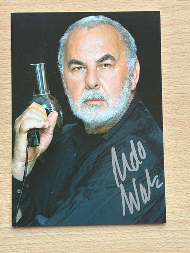 Udo walz autogrammkarte - udo,