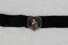 Halsband Stoffband mit