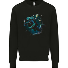 Space Scuba Diving Astronaut