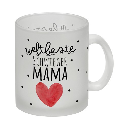 Schwiegermutter glas tasse - glas,