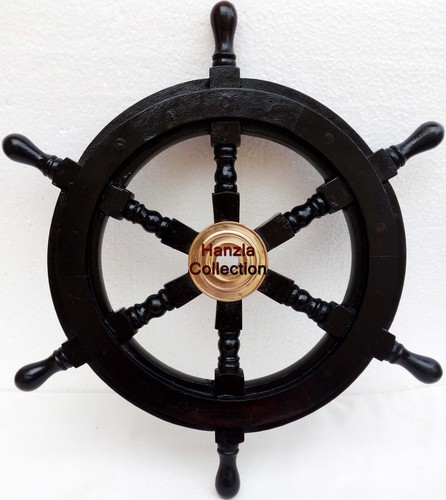 Zoll schiffsrad holzboot - zoll, ~