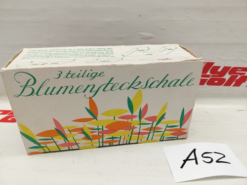 Ddr blumensteckschale veb - blumensteckschale,