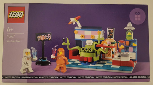 Lego alien space diner - lego, "alien