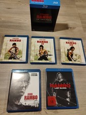 Rambo Box 1 - 5 Uncut , John Rambo , Last Blood , First Blood  Deutsch wie Neu