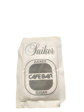 Cafe Bar NL Zuckerpäckchen für Sammler Andenken ungeöffnet Werbung