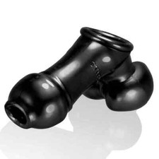 Oxballs SACKJACK Jackoff Sheath Black Hodenmanschette mit Penissleeve Hülle