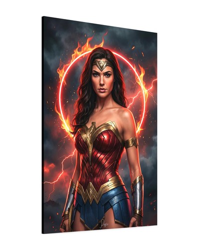 Wonder woman leinwand - woman,