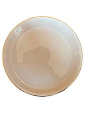 Eschenbach Essteller Teller Porzellan Weiß Goldrand Elegant 24 cm