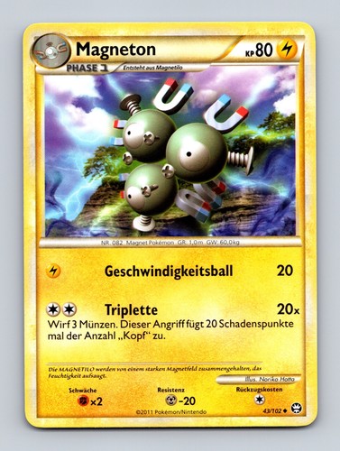 Tcg pokemon karte magneton - pokemon,