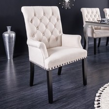 Design Stuhl CASTLE - beige -