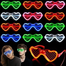 Neon Partybrille 5 Farben -