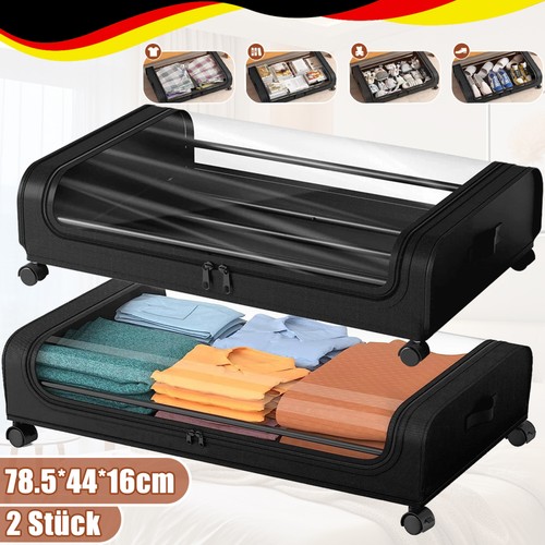 2stk unterbett aufbewahrung - unterbett,