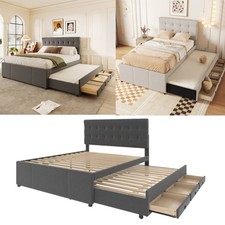 Polsterbett Bett mit 3