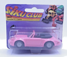Siku  Club   0837        Porsche 911 Cabrio  -  Blisterkarte