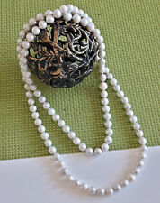 Echte weiße, lange ENDLOS -