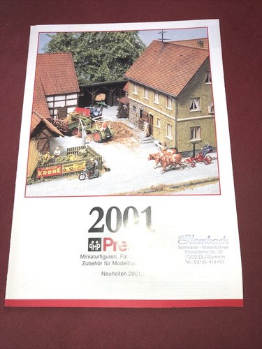 Preiser katalog 2001 - katalog,