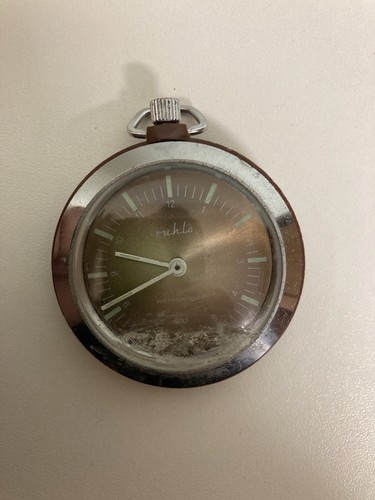 Ruhla antimagnetic taschenuhr - ruhla,