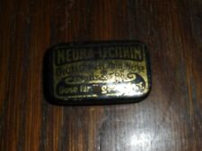 alte Blechdose Neura-Lecithin Neuss a. Rh. 4,5x3x1,5cm
