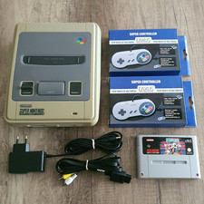 Super Nintendo - SNES ► Spielekonsole 1 / One Chip - komplett inkl. Spiel ◄