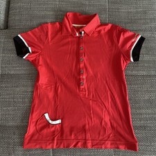 Allsport Damen Golf Polo Shirt Rot Größe 38