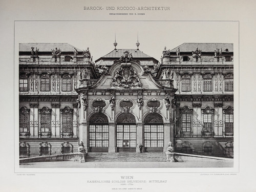 Antik kunstdruck 1892 wien - antik,