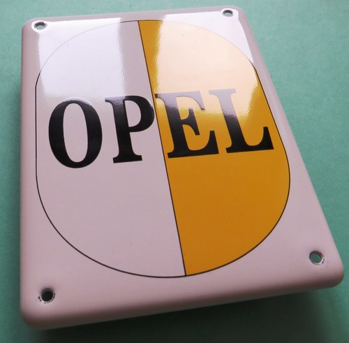 Opel tür emailschild - tür-,