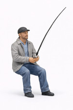 Angler Figuren 1 Stück  Set