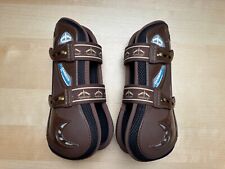 VEREDUS Gamaschen „CARBON GEL VENTO“, Größe L Warmblut, Braun Dunkelbraun