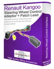 Renault Kangoo Lenkradsteuerleitung, Auto Stereo Stiel Adapter Schnittstelle