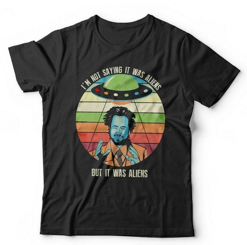Ancient aliens tshirt not - aliens,