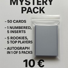 Mystery Pack 50x Topps/Panini Fußballkarten – inkl. Nummeriert & Inserts