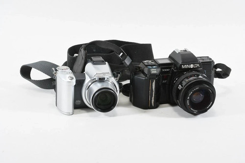 Minolta vintage kamera 1x - vintage,