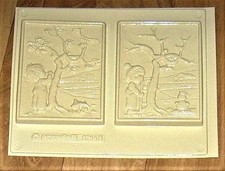 Gießform Reliefform Wandbilder Herbst + Winter Keraflott Raysin o. ä.