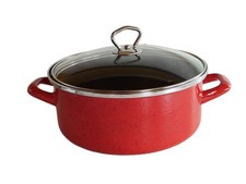 Schwerter Email Bratentopf